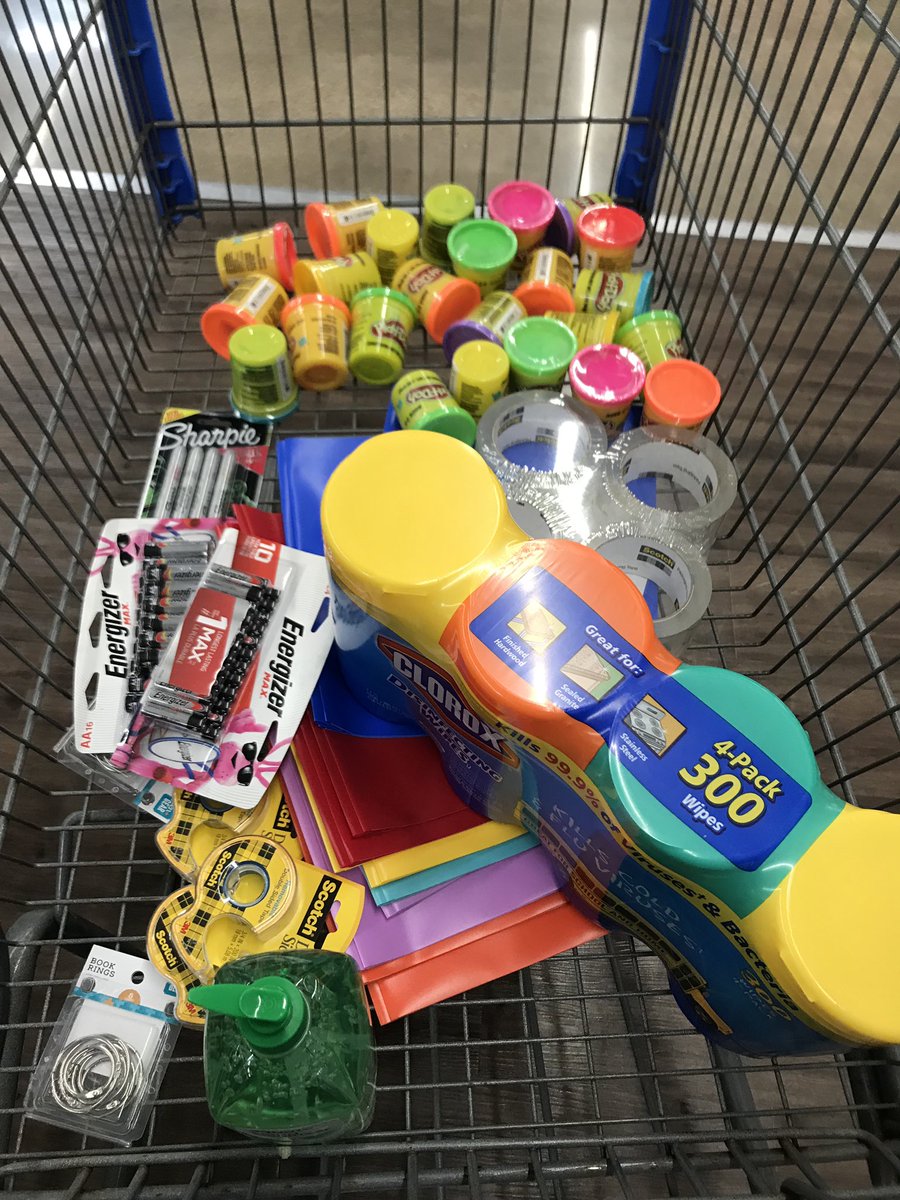 We can’t say thank you enough to our beloved district, <a href="/granburyisd/">Granbury ISD</a>! A generous shopping spree <a href="/Walmart/">Walmart</a> was just what we needed to be inspired for our new year! #clearthelist #backtoschool #GISDgr8ness #piratepride #eeslilpirates