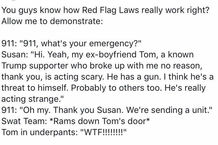 Therealbp65's tweet image. Per a Facebook friend.  A highly intelligent individual who also happens to be a trial lawyer.  

#GunControlFixesNOTHING