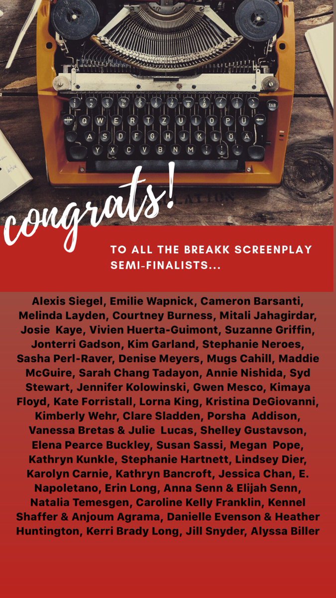 one of these talented writers will win a pass to <a href="/The_Breakk/">The Breakk</a> 2019 plus a two night hotel stay at the <a href="/acehotel/">Ace Hotel</a> in palm springs 💥💯
congrats ladies and thanks for sharing your amazing stories with us...👏👏