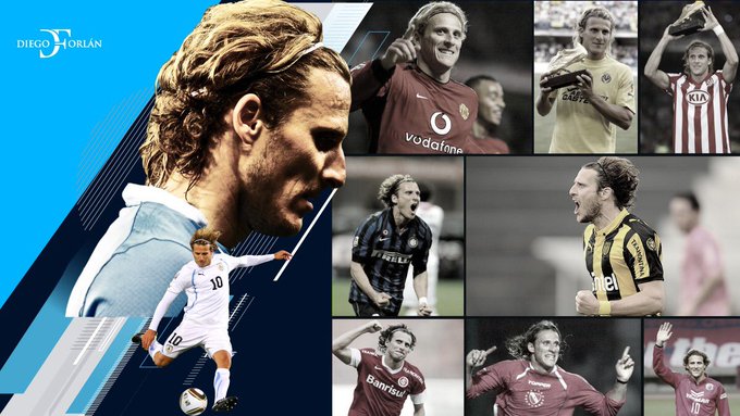 Foto con la que Diego Forlán anuncia su retirada.