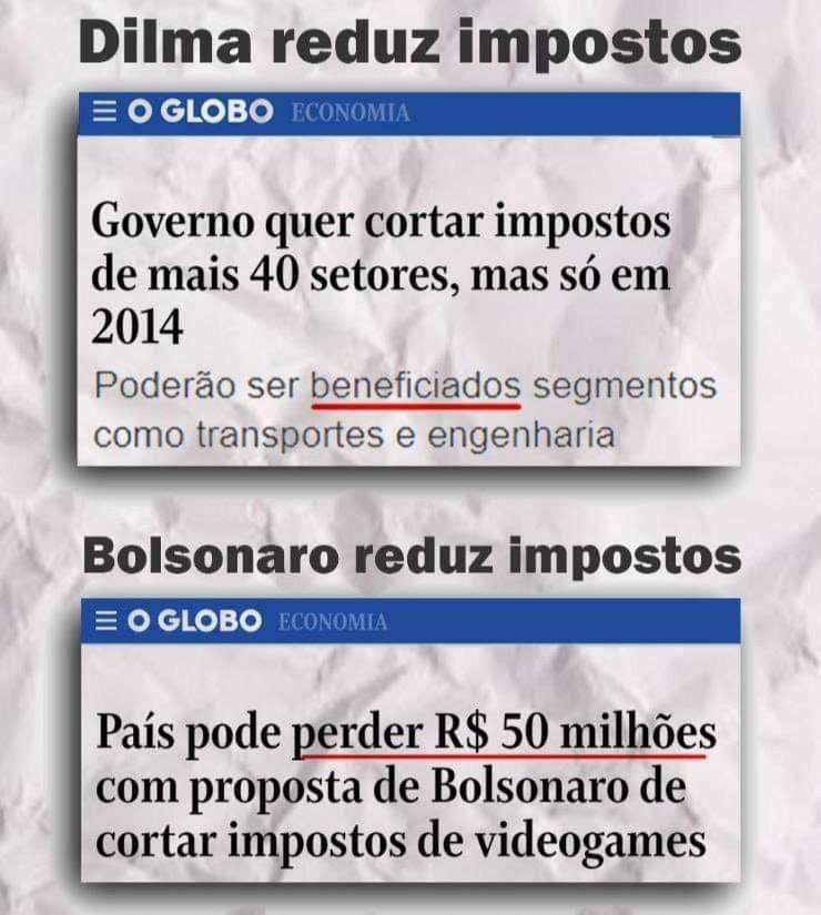 jairbolsonaro's tweet image. - Esse é o jornal O Globo. Se você não o lê não está informado, se lê está desinformado.