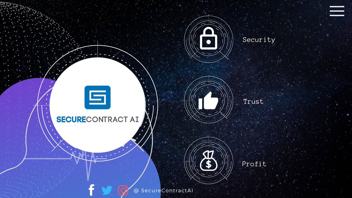 securecontract's tweet image. Three standpoints I know you can't resist! Security, trust, and the big one ..... PROFIT. Secure Contract AI offers users the flexibility and security of the future. say no to middlemen, embrace smart contracts for a cheaper, more secure solution to contracts.
#smartcontracts