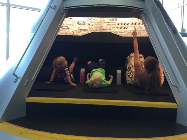 msrebekah's tweet photo. Houston this is Johnson 4 ready for lift off. Great day of adventures today. So thankful for Nonna and grandpa! https://t.co/P52gStUbyT
