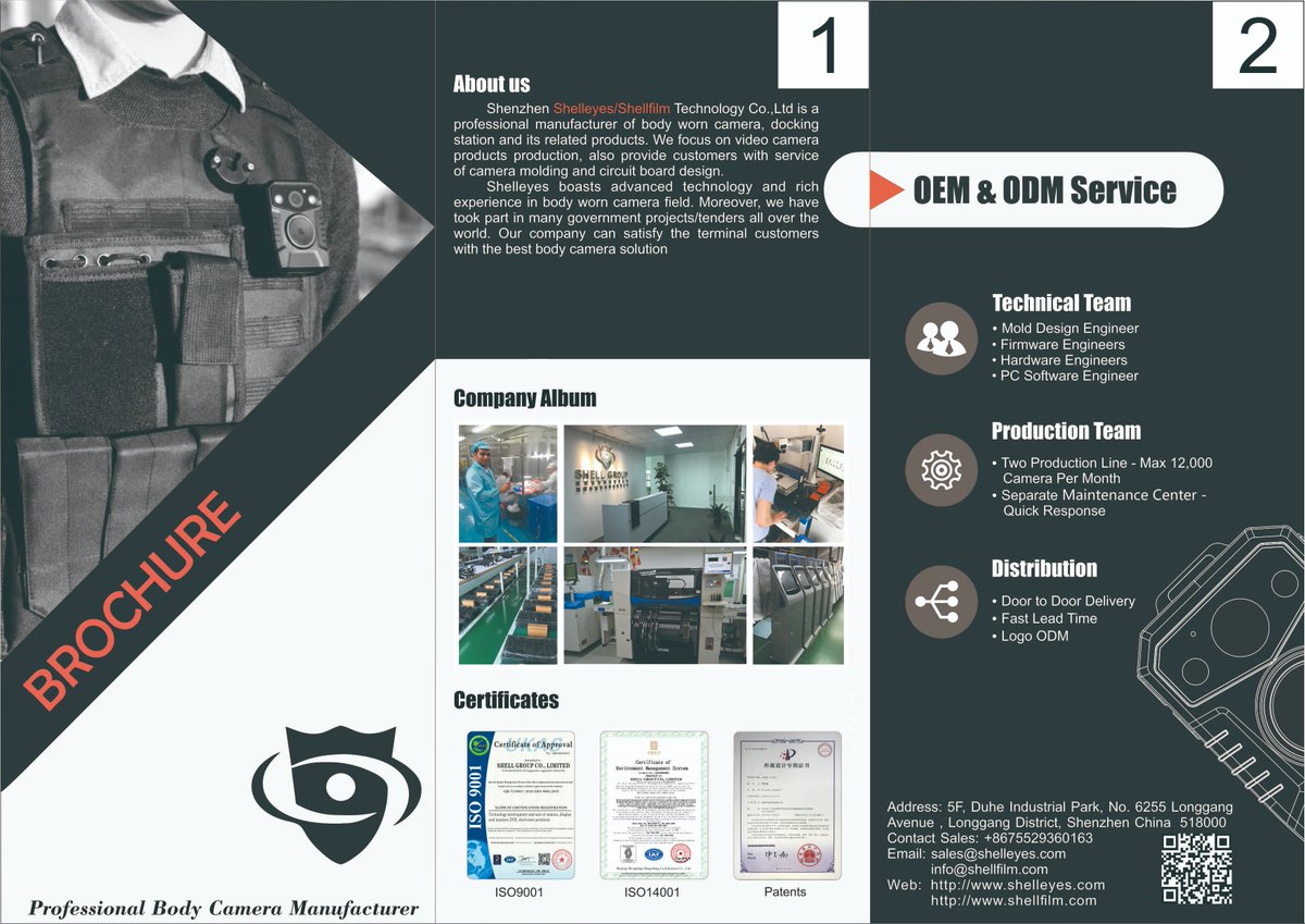 Bodycamera's tweet image. A short video about S-EYE has been uploaded to Youtube. This video show you more information about "S-EYE body worn camera"
youtu.be/7Em9wvmdZIg

More infos: shelleyes.com
Email: emily.wang@shelleyes.com
Skype/WhatsApp: +86 186 7677 9536
