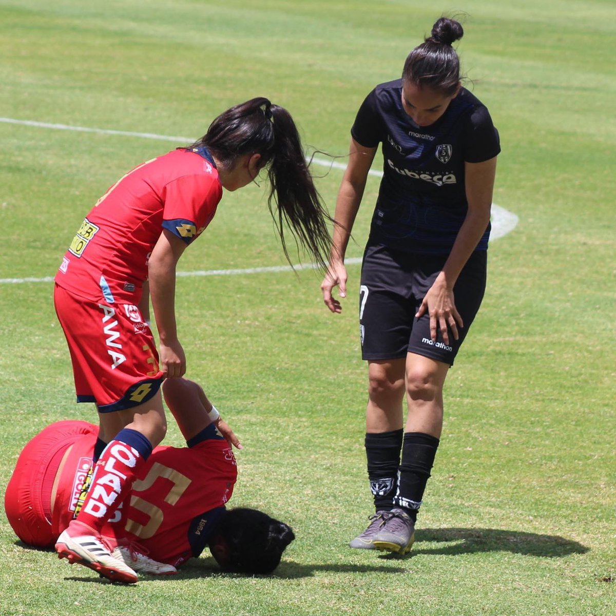 MayraOlveraR's tweet photo. Cosas de las que debemos sentirnos orgullosas y grandes 🙌🏻

En la cancha debemos ser siempre compañeras porque nos une la misma pasión y el mismo deporte, sin importar si somos contrarias o del mismo, ahí debemos estar apoyándonos como mujeres.

( #MO5 ⚽️🇪🇨 ) #fútbolfemenino https://t.co/s3PY3Kr9gJ