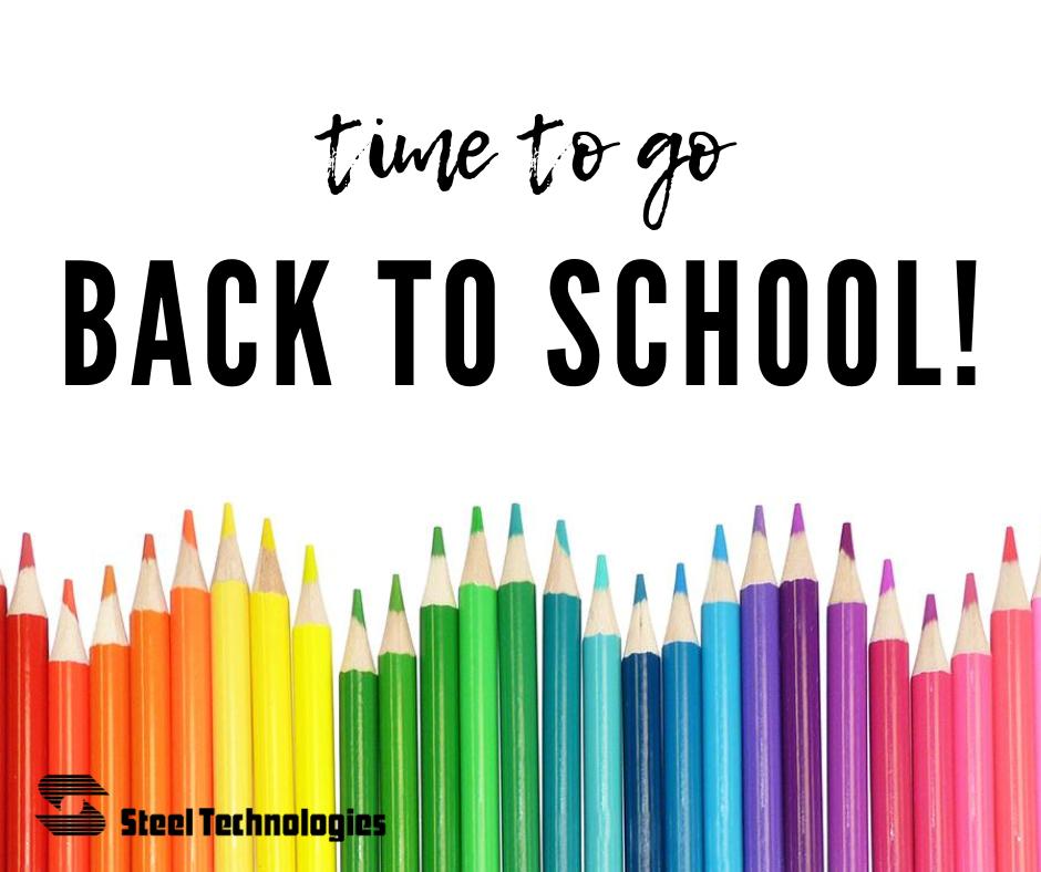 SteelTech_NA's tweet photo. It's that time again! Reply with pictures of your little learners on their way back to school below! #steeltechfamily https://t.co/m3e3RFAqQ3