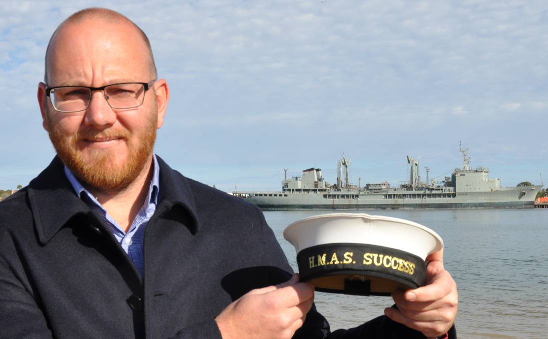 Former sailor Corey Loizeau has bid farewell to HMAS Success; a decommissioned navy ship which has berthed in #PortPirie for the last time. <a href="/gregmayfield6/">gregmayfield</a> writes.
Story: bit.ly/2OJgFdJ