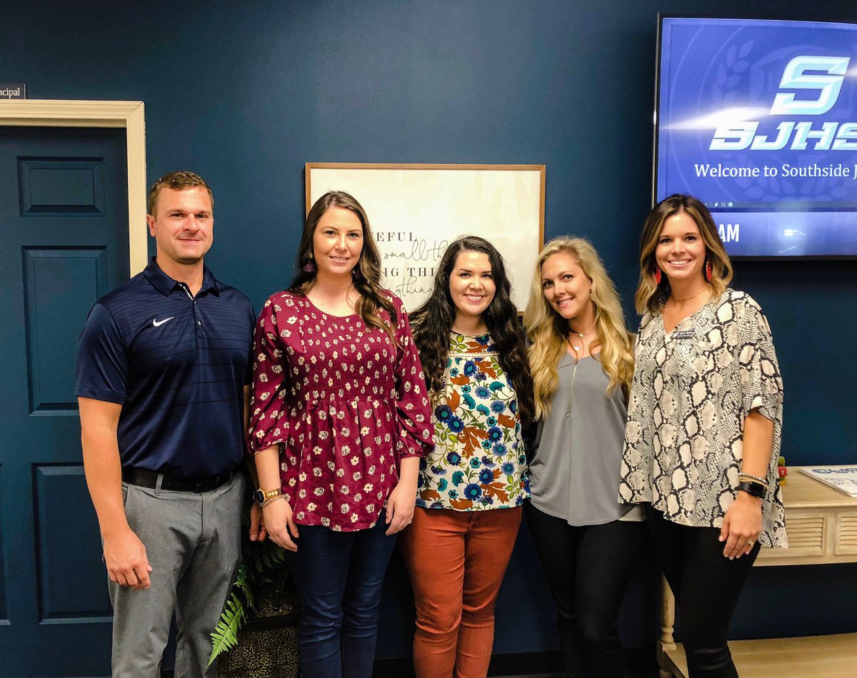 Middle School is welcoming some new faces this year! Excited to have them on our team. #bettertogether