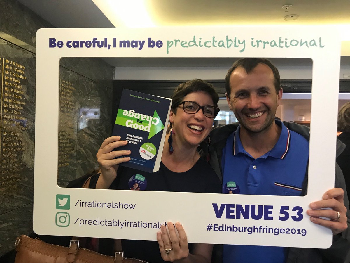 irrationalshow's tweet photo. Engaged and happy audiences. Join then 4 the last 10 shows! Fewer than 10 seats a show left. 😃 https://t.co/XL83IFCp6S