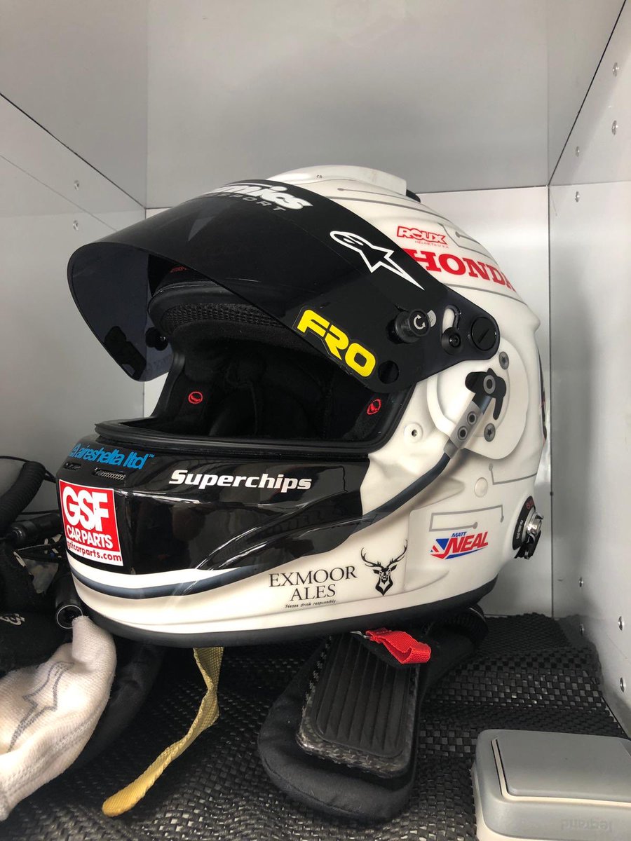 MattNealRacing's tweet photo. After a tough hot BTCC weekend there’s no better way to relax &amp; rehydrate than some of this nectar!😃😛🤙🏽 #ExmoorGold https://t.co/wrXLAcV6Rg