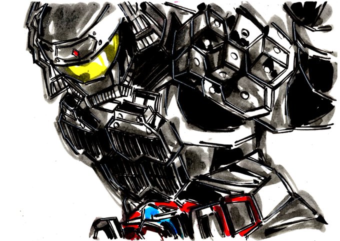仮面ライダー黒影のtwitterイラスト検索結果
