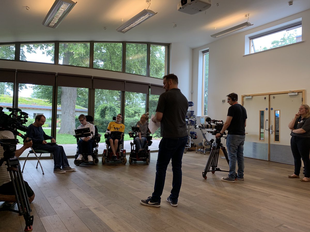 Lost Voice Guy. Book available to buy. Link in bio (@lostvoiceguy) on Twitter photo Had lots of fun filming for <a href="/BBCTheOneShow/">BBC The One Show</a> with these superstars from <a href="/TheNationalStar/">National Star</a>, who all got new accents for their devices. Tune into <a href="/BBCOne/">BBC One</a> at 7pm tonight to find out more! Had lots of fun filming for <a href="/BBCTheOneShow/">BBC The One Show</a> with these superstars from <a href="/TheNationalStar/">National Star</a>, who all got new accents for their devices. Tune into <a href="/BBCOne/">BBC One</a> at 7pm tonight to find out more!