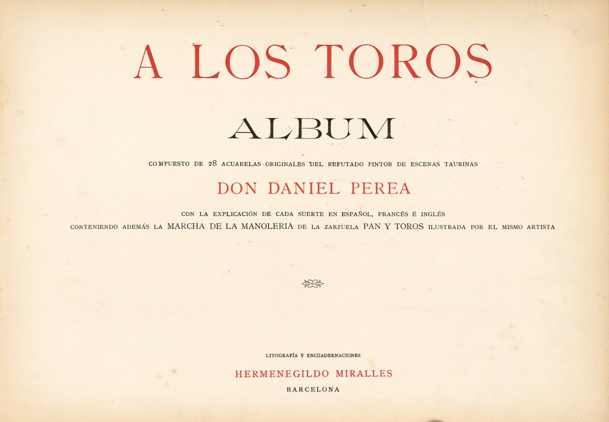  EL ROMANTICISMO ESPAÑOLDaniel Perea: calificado en prensa de la época como «el mejor dibujante de escenas taurinas que tenemos» y la caricatura, durante muchos años dio vida al periódico La Lidia con sus ilustraciones. http://bibliotecavirtualmadrid.org/bvmadrid_publicacion/i18n/consulta/registro.do?control=BDCM20150026958