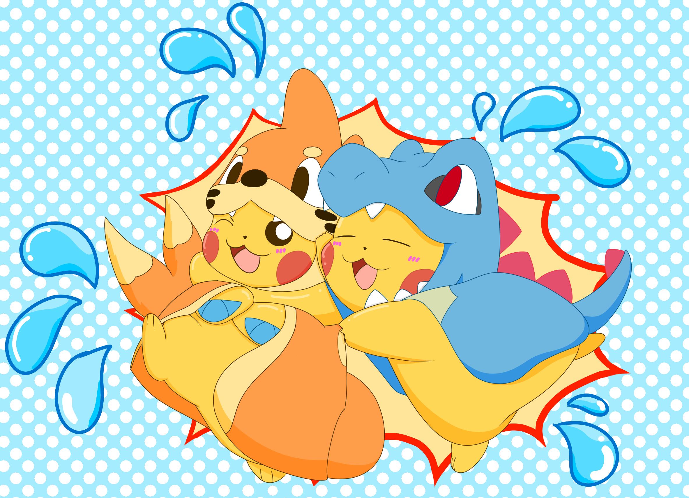 Twitter पर ワニワニ 練習中 ブイゼルとワニノコのポンチョを着たピカチュウ Popアート風 ポケモン絵描きさんと繋がりたい ポケモンイラスト ブイゼル ワニノコ ピカチュウ Pikachu Totodile Buizel T Co Dmafmbtocr Twitter