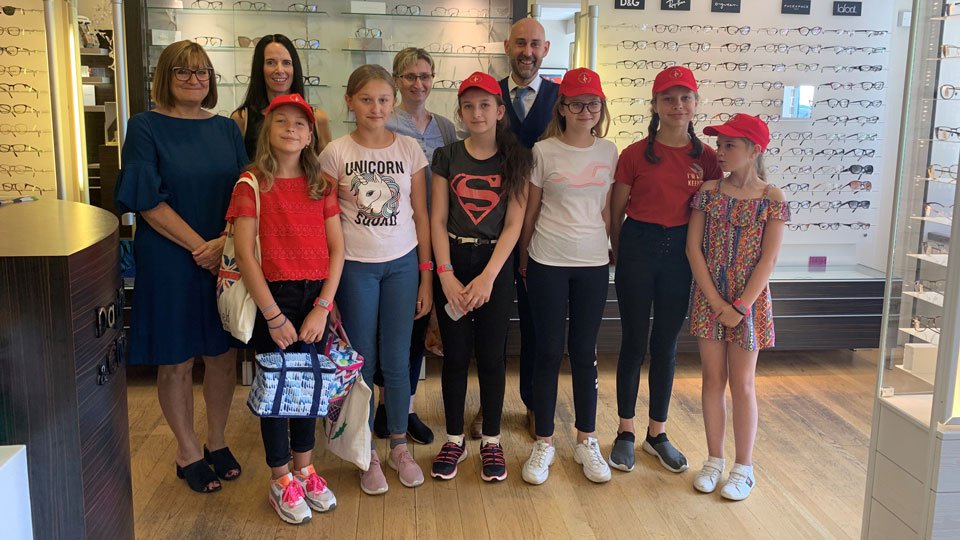 OptometryToday's tweet photo. The independent @DaybellChoo provided free sight tests, spectacles and sunglasses to Chernobyl children on a month-long visit to the UK. @CCLL_Sheffield Read more about their visit here: https://t.co/Xz4cAIjMEp #optometry #OT #charity https://t.co/C9ATHxVqYV