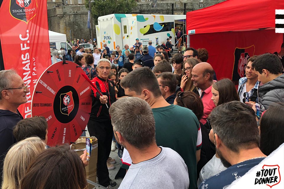 staderennais's tweet photo. [ÉVÈNEMENT]

📸 Hier, le @staderennais était présent au #FrenchFabTour @Bpifrance à @VilleSaintMalo ! 

De nombreuses animations #RougeEtNoir encadrées par @ErminigOfficiel étaient au rendez-vous de cette étape de la tournée de @LaFrenchFab. https://t.co/3LgewMfQ1j