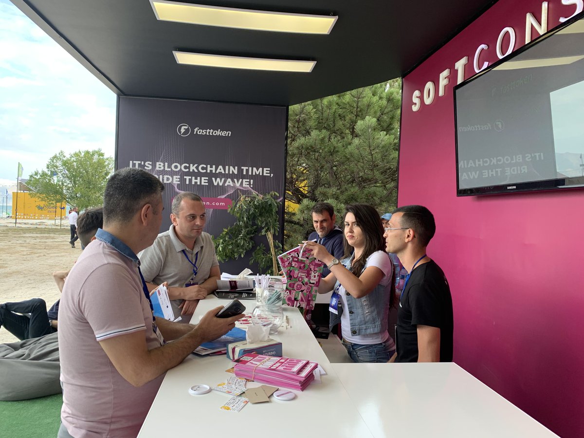 fasttoken_com's tweet photo. Some highlights from our boot during #SSS19!
Thank you to everyone who attended as well as to our hosts for making this happen.
#Fasttoken #seasidestartupsummit19 #SeasideStartupSummit #crypto #SoftConstruct #SevanStartupSummit19 #SevanStartupSummit #KeyPartner https://t.co/43hmKGpebt