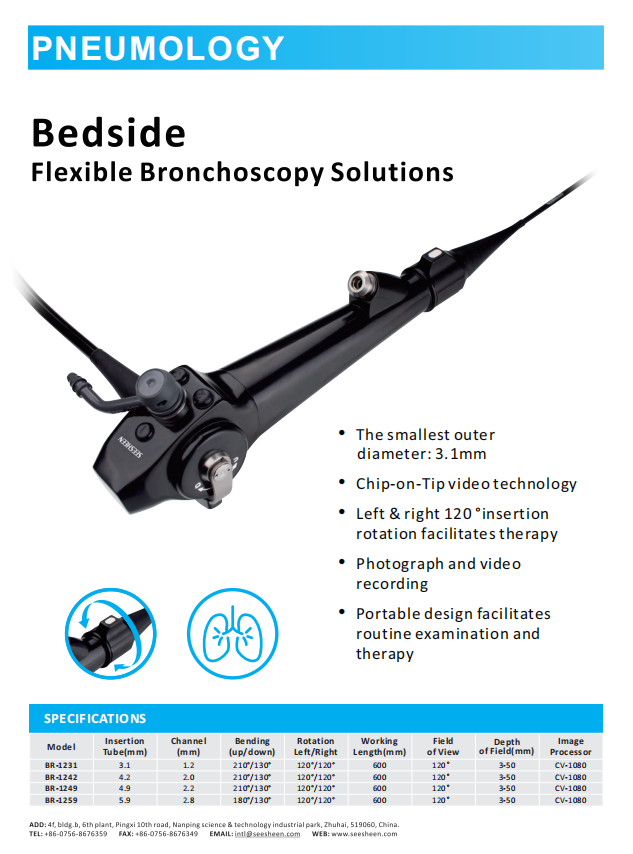 Seesheenm's tweet photo. Flexible video bronchoscope from Seesheen

learn more:https://t.co/PTVccVCoHz https://t.co/vU0aWON74x