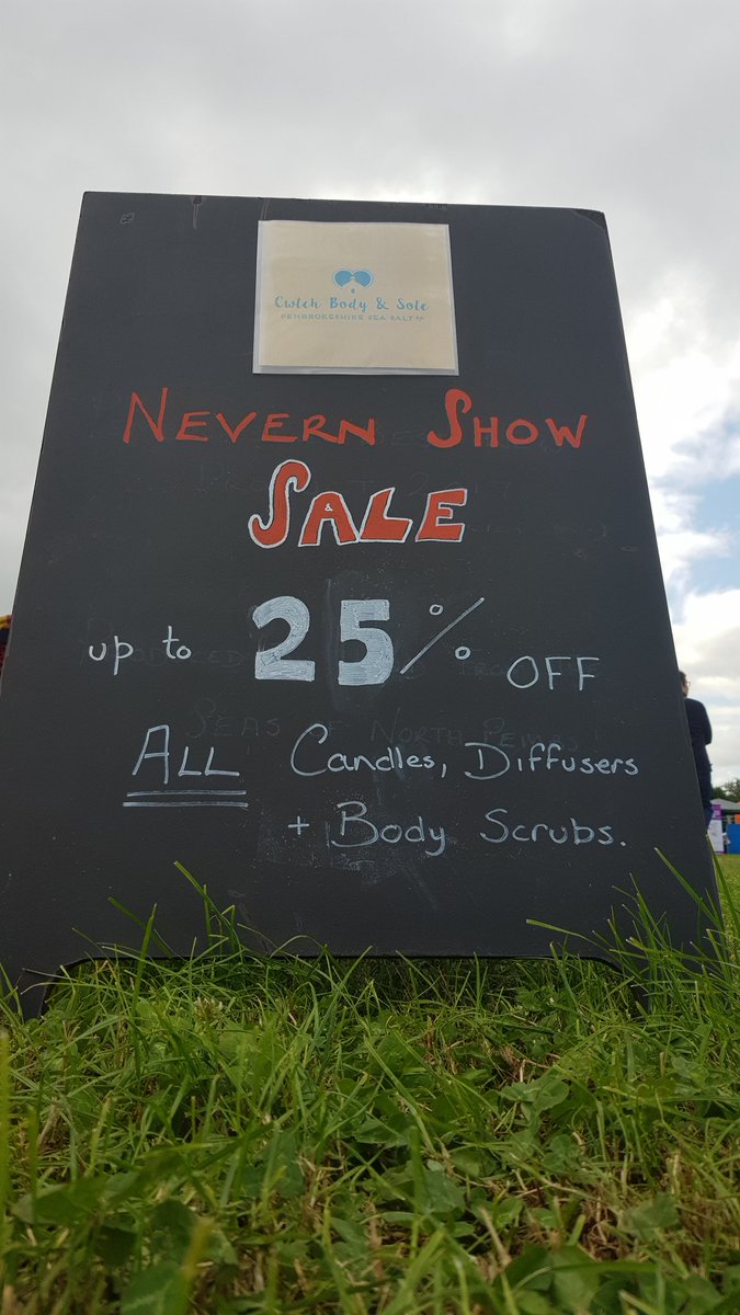 Nevern Show today, great chance to grab yourselves a bargain on our products, see you there!