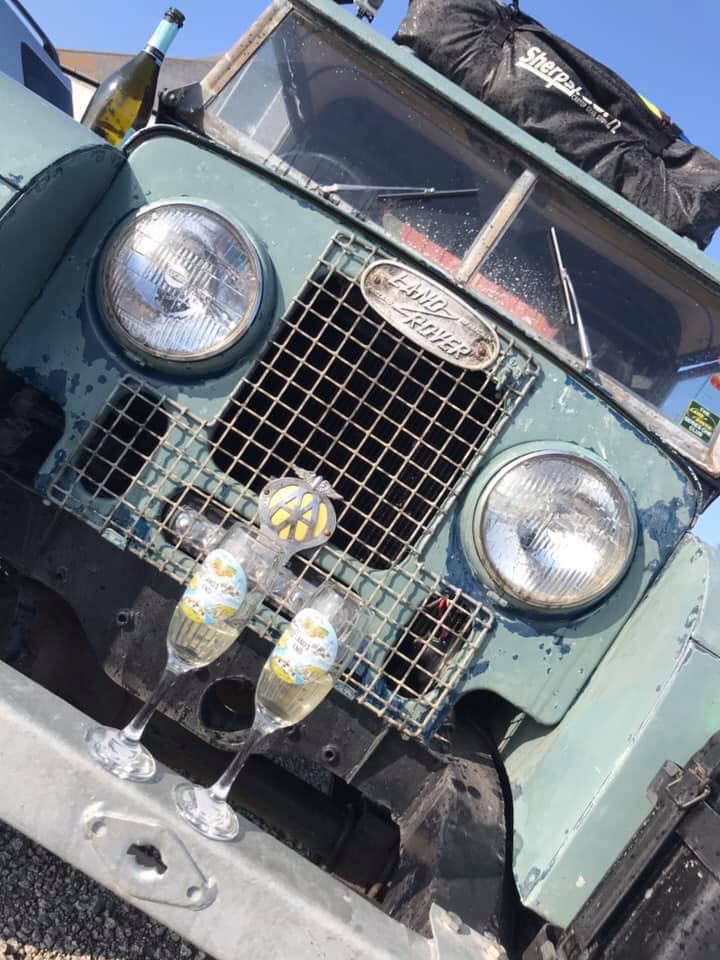 LandauUK's tweet photo. We did it ..John O'Groats to Lands End..now relax and not think about the trip home to Southampton ..... however think we will chill here and play on the beach. Thank you so much for all the encouragement and support.@emctrust @JLR_News @LandRoverUKPR  https://t.co/C471d77XR6 https://t.co/vgSXJkozK0