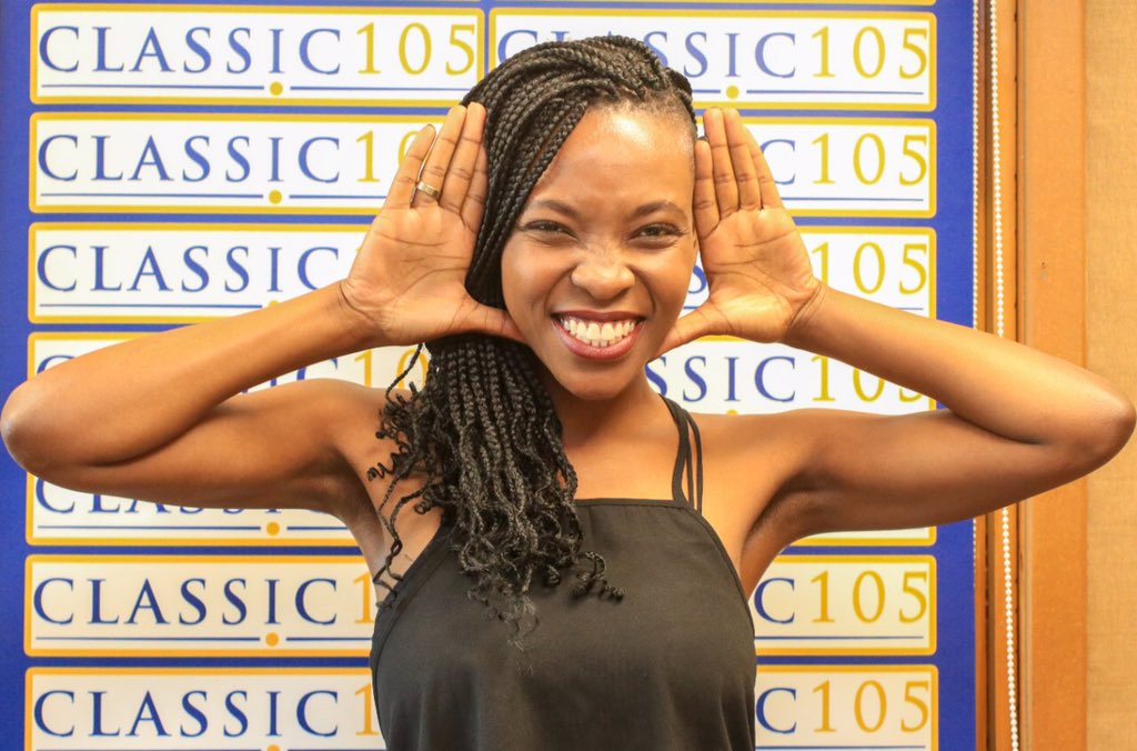 Classic105Kenya's tweet photo. Meet the beautiful Miss @anna_mukasa Pay close attention because she didn’t come to play! #MukasaOnClassic https://t.co/Is1DKQaXr1