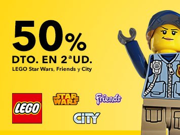 cuponomico's tweet photo. 50% descuento en 2ª unidad de Lego Star Wars, Friends y City  https://t.co/MqfHuwxBjV #LEGO @LEG0fan https://t.co/8B8fxynIqj