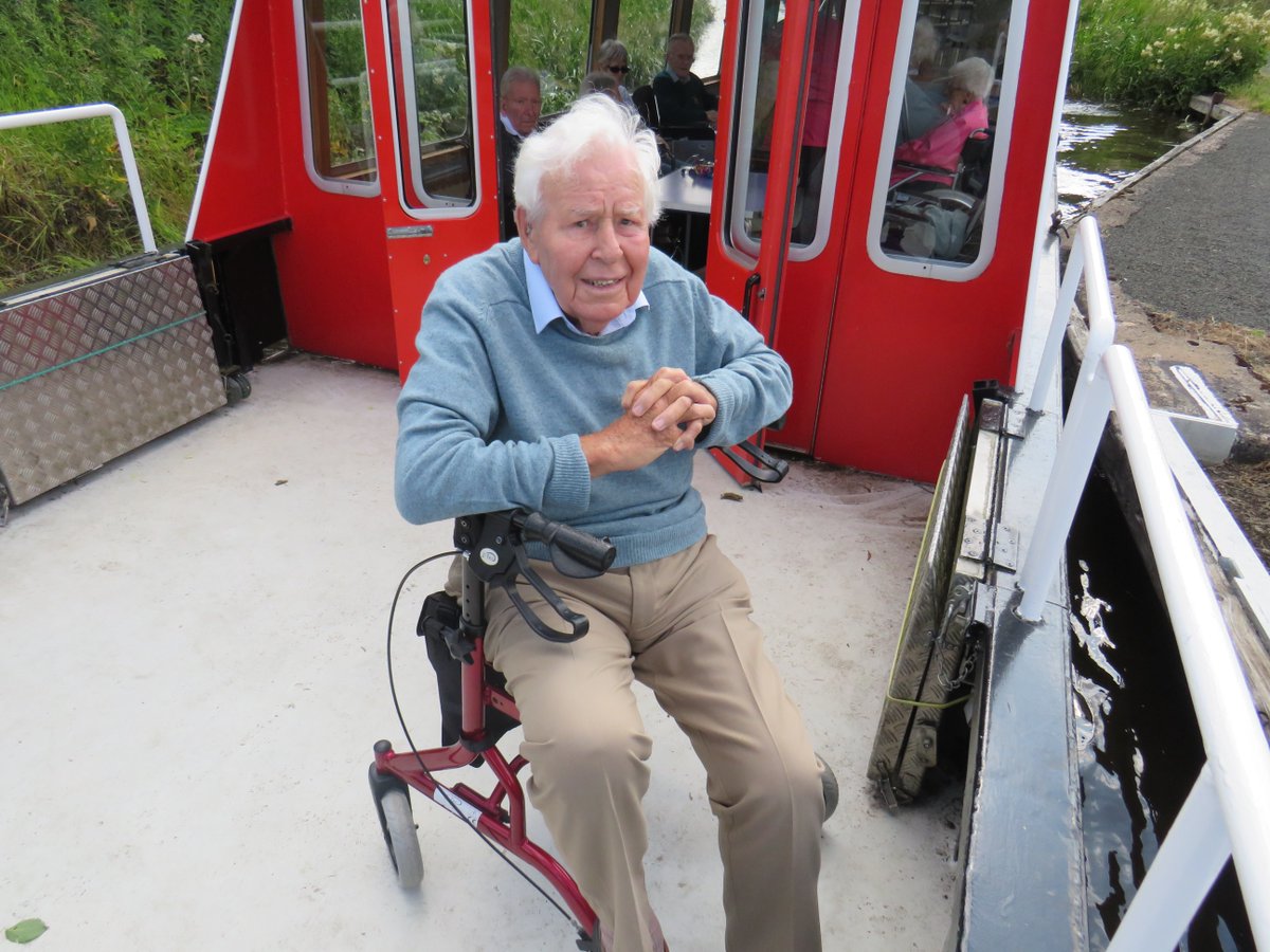 WalkerHCare's tweet photo. Seas the day! Last month we had an incredible day out on a barge at #Ratho. We all had a fantastic day with our residents #carehome #carehomeedinburgh #scotlandcare #Edinburgh https://t.co/7fOGUoVaVW