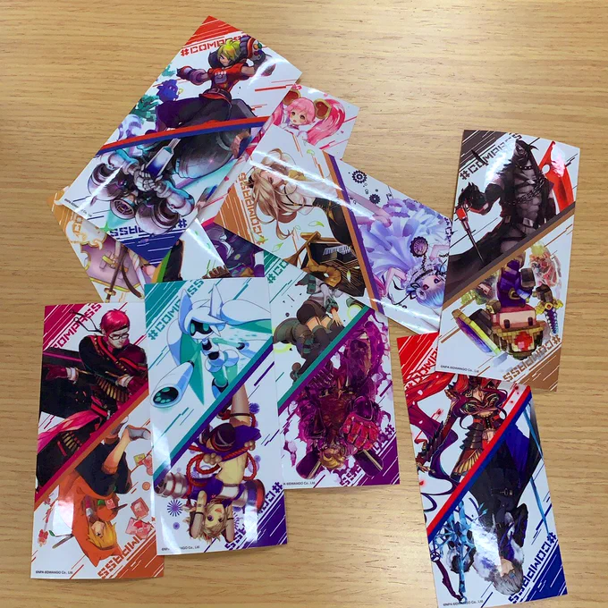 無理配布に関しまして

当日18:00-19:00秋葉原UDXビジョンにて受付

『#コンパス』ノベルティパック5点
・ステッカー1枚(全9種)
・名刺カード3枚(全18種)
・ポストカード1枚

『ドラガリアロスト』
・ゲーム内に登場する歌姫ルクレツィアによる"楓"収録 "overtune" CD
※Eve歌唱ではございません。 
