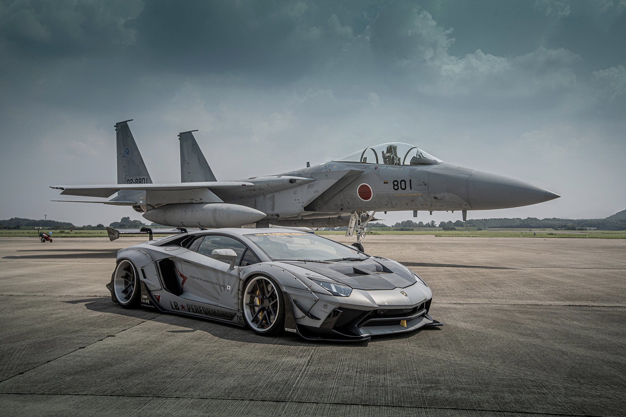 lbwk アヴェンタドール ver.2 リバティーウォークlb 戦闘機