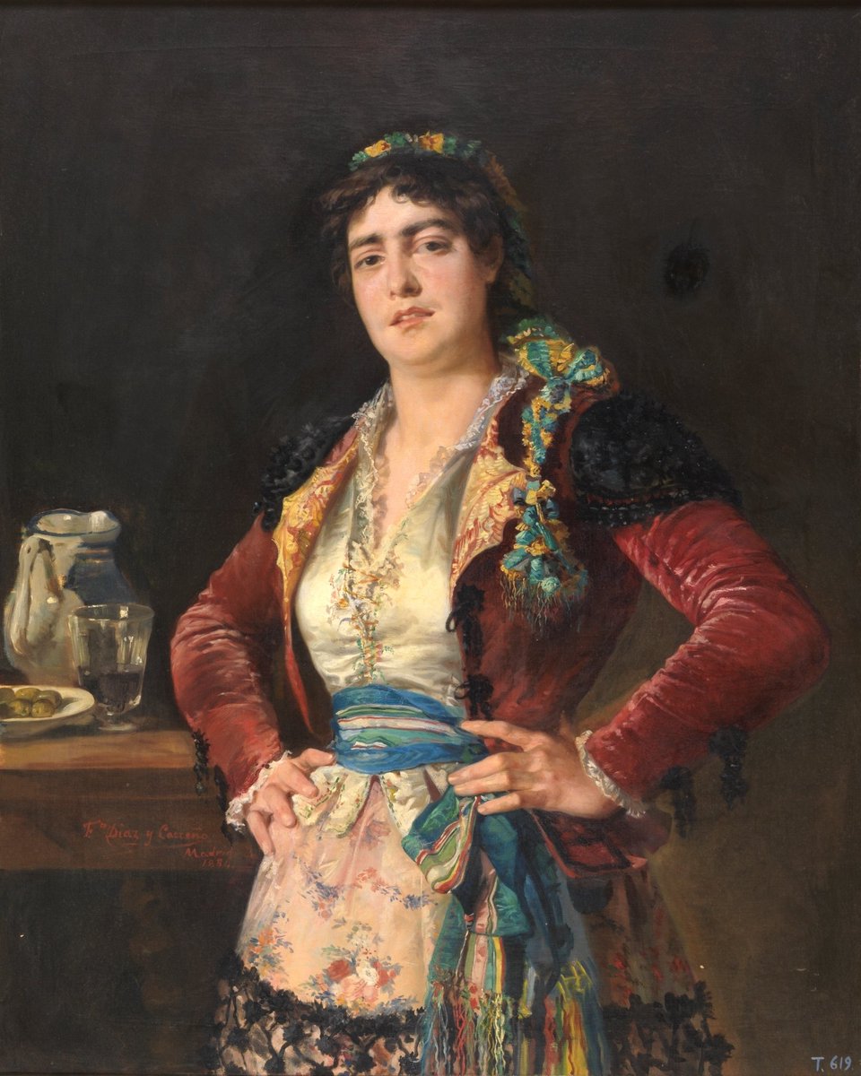  EL ROMANTICISMO ESPAÑOLFrancisco Díaz Carreño: pintor español más conocido por sus retratos aunque también realizó temas costumbristas. Fue discípulo de Federico de Madrazo, Isabel II le concedió una pensión para ampliar sus estudios en Roma.  https://www.museodelprado.es/coleccion/artista/diaz-carreo-francisco/ad52d22a-2977-4c9a-8132-dea33dd7dc08