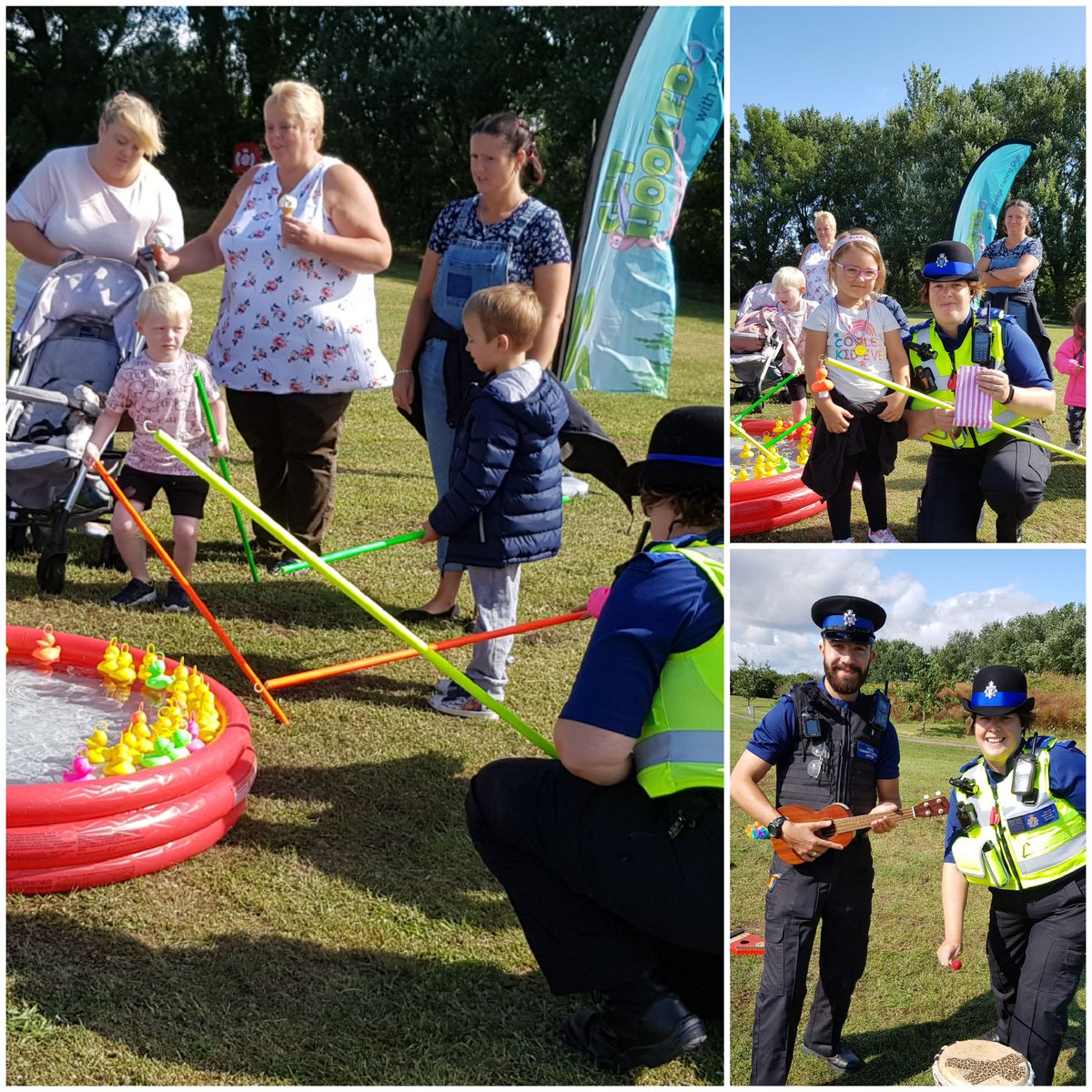 ASPSedgemoor's tweet photo. Apex Play Day fun continues. Having great fun . Loving community life. #Apexplayday #greatfun #PCSOSam #PCSORyan @burnham_on_sea @discoverbrean https://t.co/hf3gAf17ot