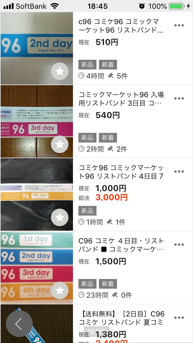 吉良青劉 On Twitter 今週末の夏コミで入場規制解除前に必要なリスト