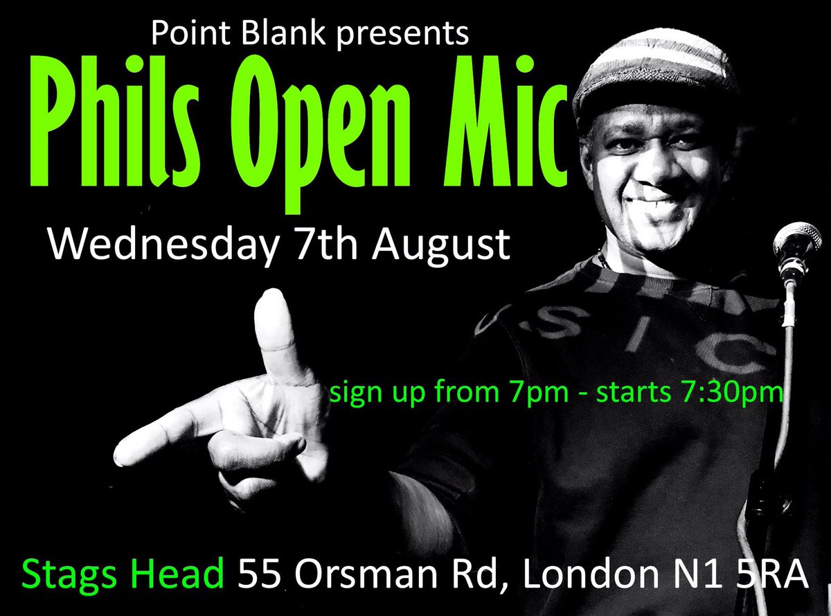 PhilsOpenMic's tweet photo. TONIGHT! Express yourself on your stage. Starts 7:00 https://t.co/AxYHUMDiLP
