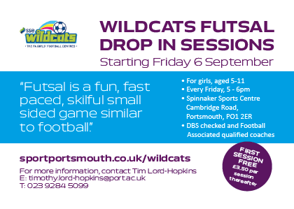 UOPFC's tweet photo. Attention all Wildcats!

We have a great summer offer for you...

Wildcats Portsmouth &amp; Soccer Scholar Academy Juniors have agreed throughout the summer a special offer for Wildcats Players only!

For just £7.50, you can get 3 hours of football every Saturday at @goalsportsmouth https://t.co/slFFCvZNyc