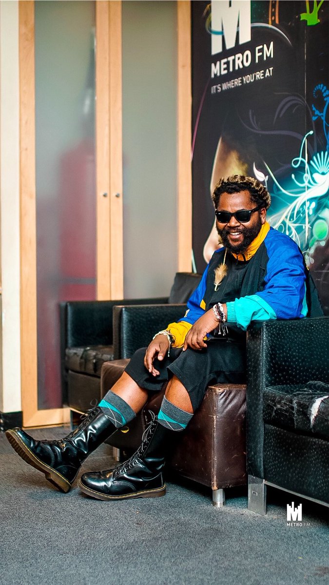 METROFMSA's tweet photo. Weβre talk all things #WomanOfNote with @Sjava_atm #TheBridge https://t.co/wnEUe4rvdX