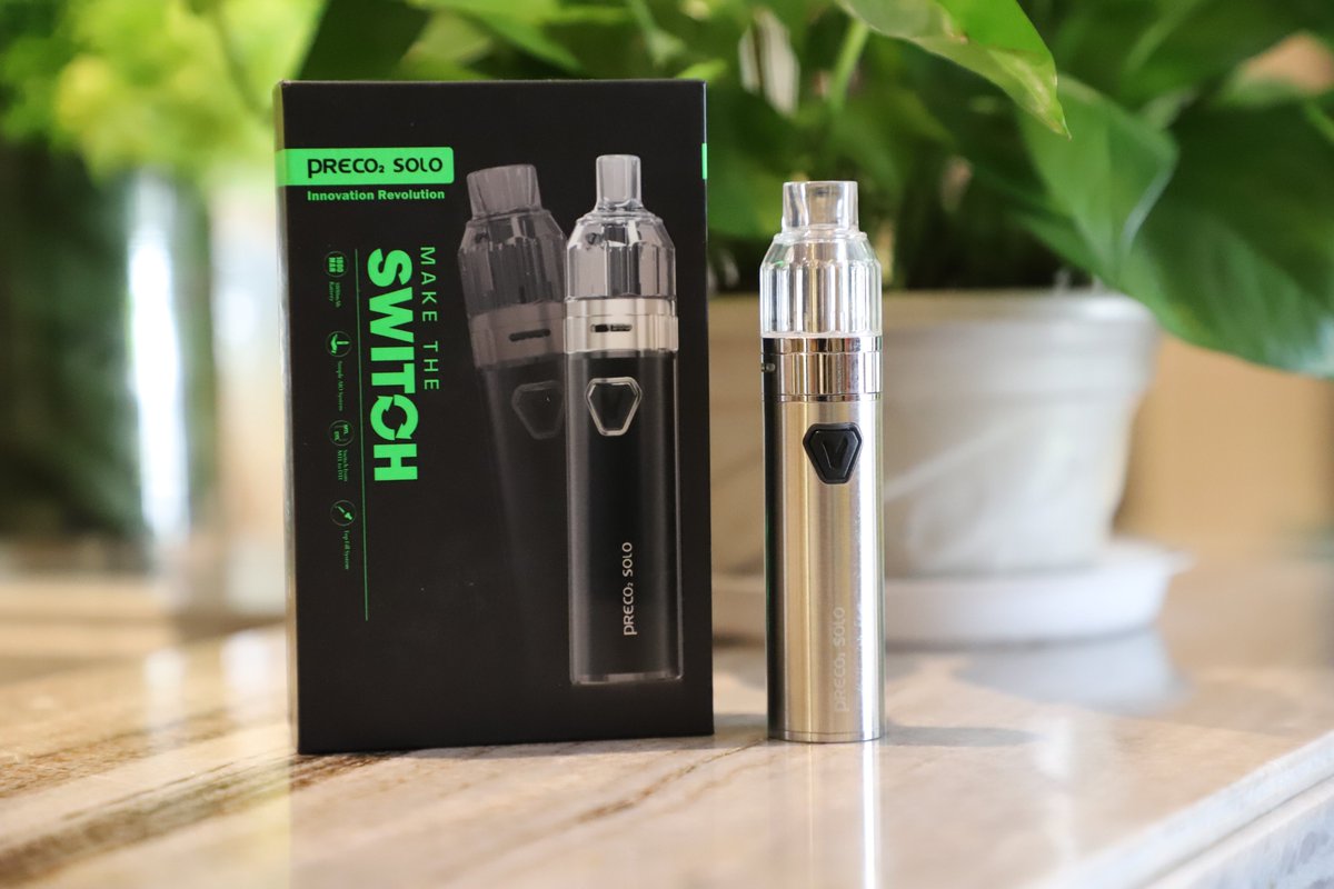 guiming7's tweet photo. Vlitvape hot product PRECO2 SOLO, switch the vaping mode(DTL/MTL) in your hand.😀 https://t.co/iEyx4V3rUg