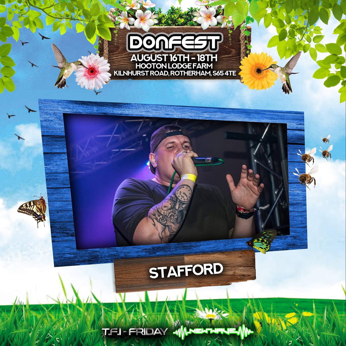 staffordmc1's tweet photo. Not long now people!
#donfest https://t.co/dlGIyjlgbD