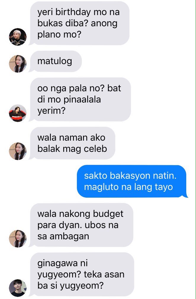 extra budget pag may boyfriend?