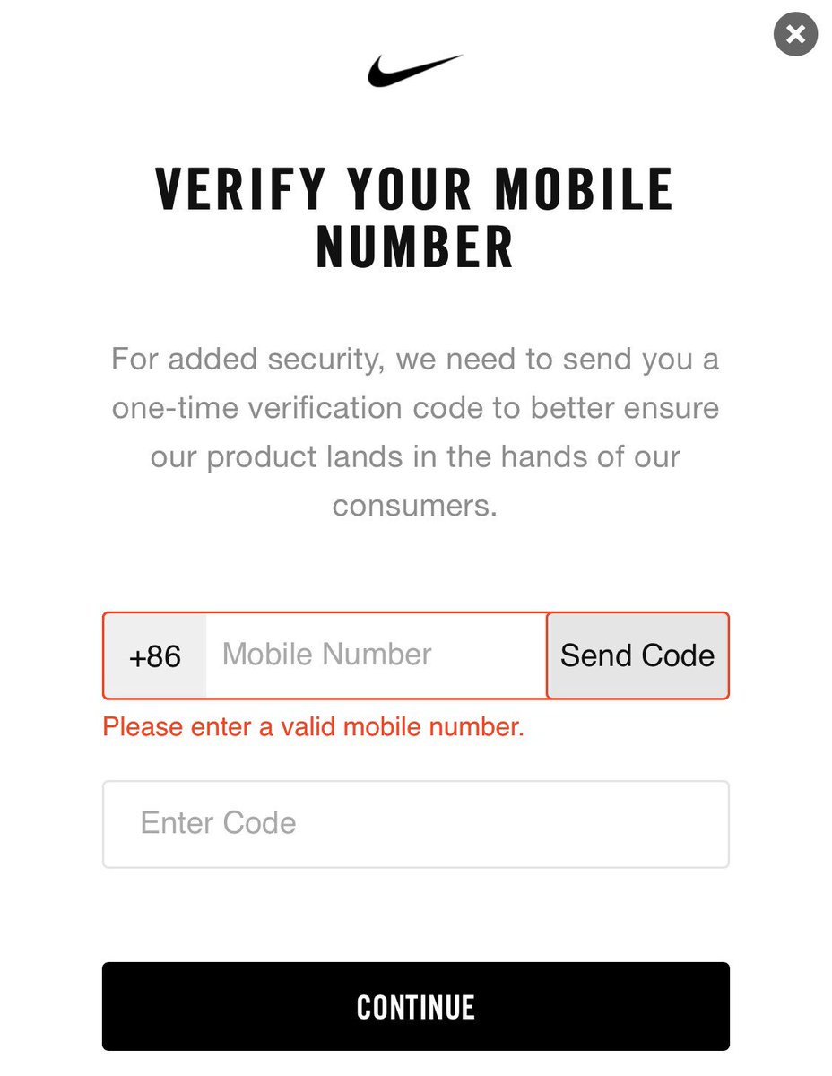 mwalexander's tweet photo. @Nike help me please! I’m no longer living in China. I can’t change the country code when logging in. https://t.co/D7KDXghW3V