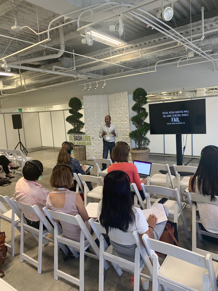 FanKave's tweet photo. Presented at #BizBashLA in LA on July 24. Had a great time collaborating with Matthew Sheppard of The Sheppard and many others. 

Hope everyone left with the main takeaway: smart marketing is the future, and the future is now! 

Catch #fankave at more events; see you on the road! https://t.co/8rjGbYEkPU