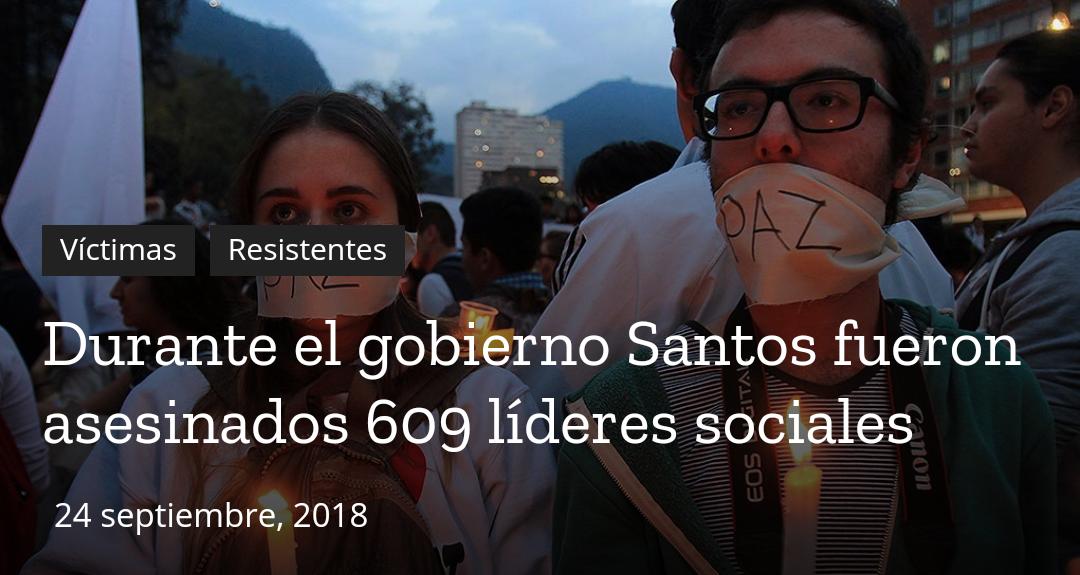 DanimarCasti's tweet photo. @artaehyxng @guido_ocampos @MartinSantosR ¿Pero si tenemos qué aplaudir que durante el gobierno del peor presidente en la historia Juan Manuel Santos fue cuando más se mataron líderes y cuando no hicieron absolutamente nada?... El efecto del falso proceso de paz el asesinato de líderes sociales. Lástima...... https://t.co/nzQg21djNj