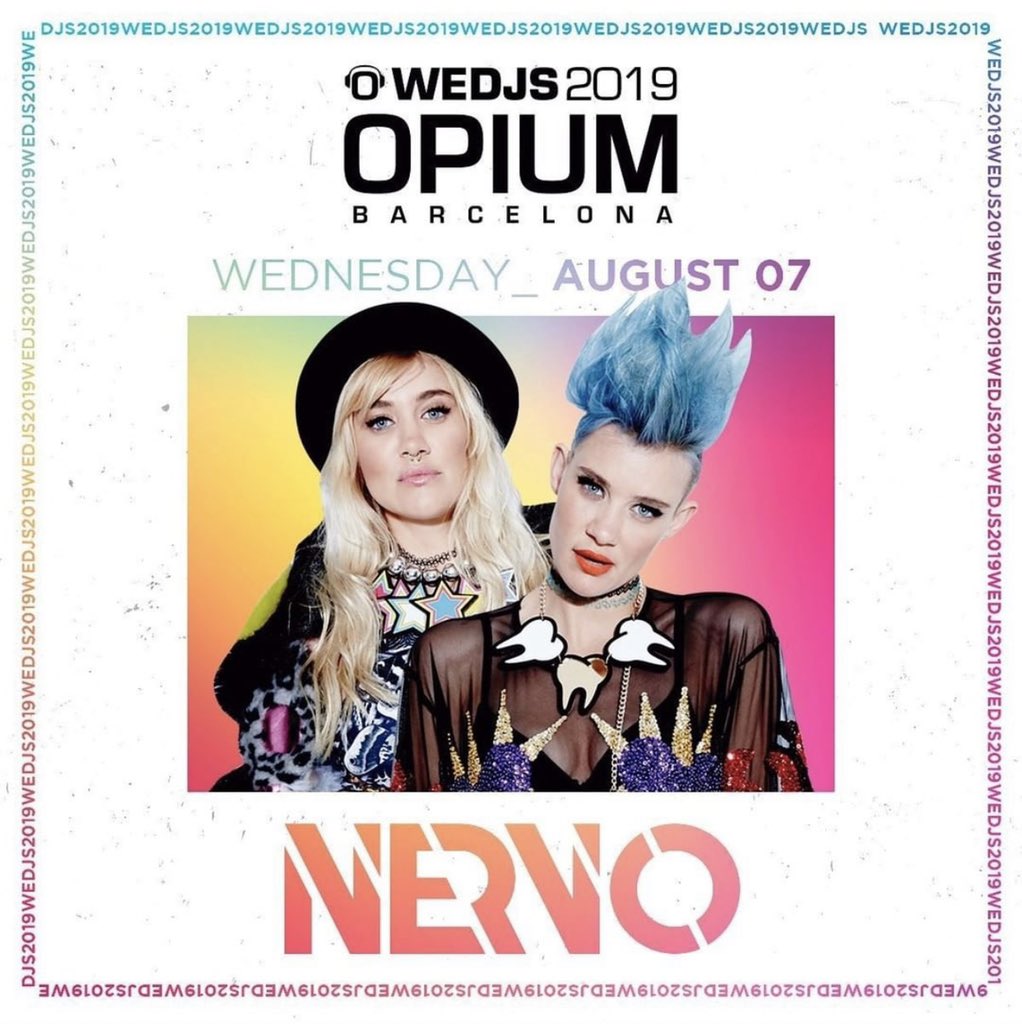 EnPlatea's tweet photo. Las Australianas NERVO llegan esta noche a @OPIUMBarcelona para hacer enloquecer #Wedjs. Más información: https://t.co/3OyUmU3ygX @nervoww #OpiumBarcelona #wedjs https://t.co/MVlYn2pgkS