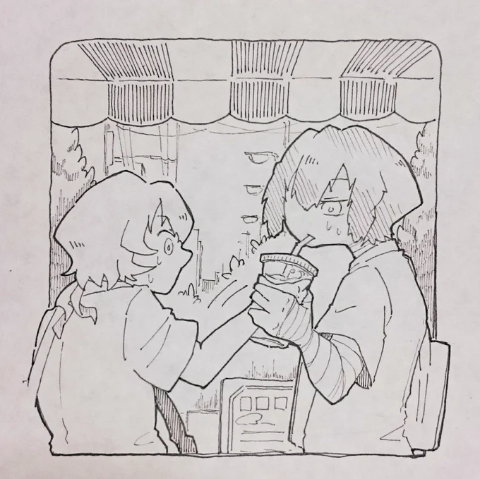中「…!」
太「?…何?」 