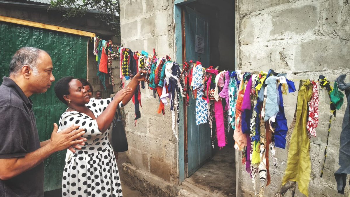 SELCOFoundation's tweet photo. Ukwacha community's specially-abled people, with tailoring &amp; maize milling as sole livelihood option now start using #SustainableEnergysolutions near #daressalaam, Tanzania. The first #Solar-powered sewing machine installed through the local #Enterprise #SEPON Ltd #energyforall https://t.co/WszKVdxnsq