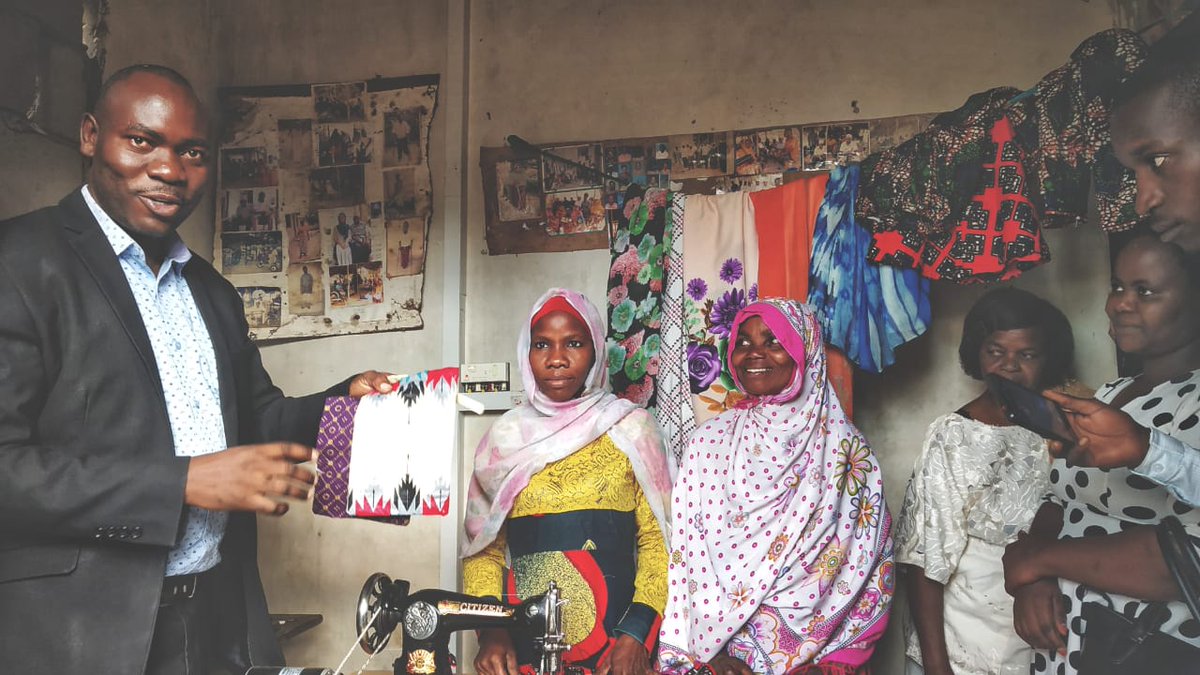 SELCOFoundation's tweet photo. Ukwacha community's specially-abled people, with tailoring &amp; maize milling as sole livelihood option now start using #SustainableEnergysolutions near #daressalaam, Tanzania. The first #Solar-powered sewing machine installed through the local #Enterprise #SEPON Ltd #energyforall https://t.co/WszKVdxnsq