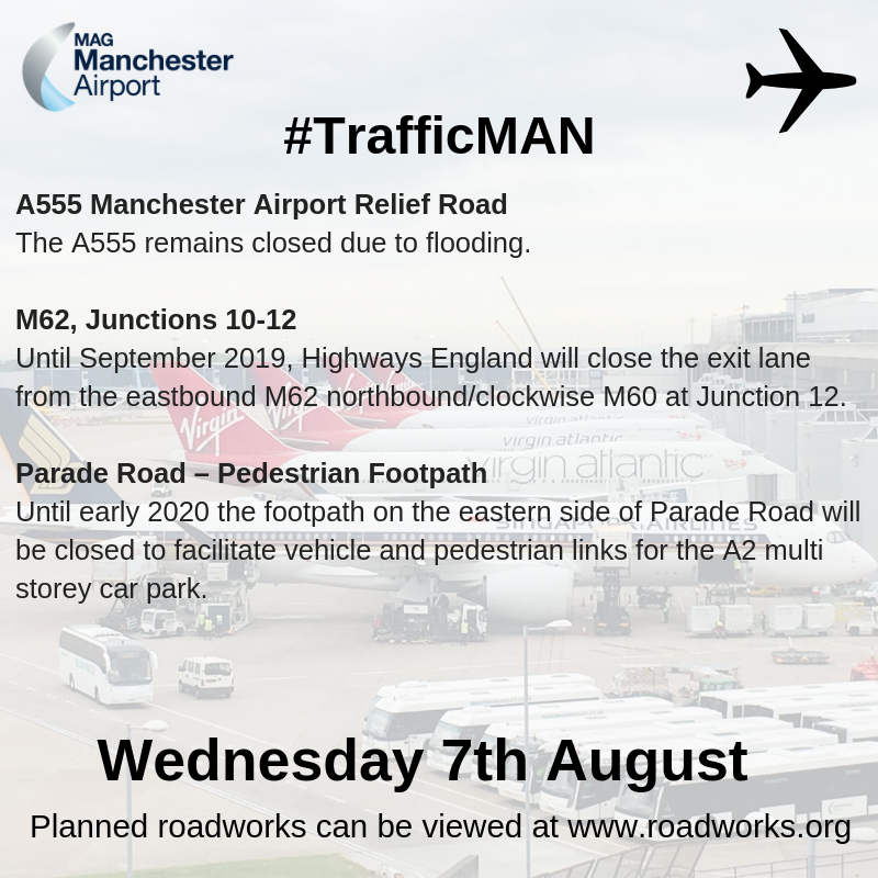 manairport's tweet photo. Here's today's Traffic and Weather report!➡️ #TrafficMAN #WeatherMAN https://t.co/EGfcYhYJ0O