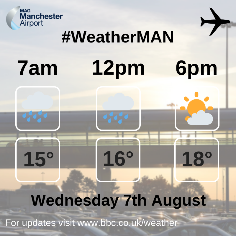 manairport's tweet photo. Here's today's Traffic and Weather report!➡️ #TrafficMAN #WeatherMAN https://t.co/EGfcYhYJ0O