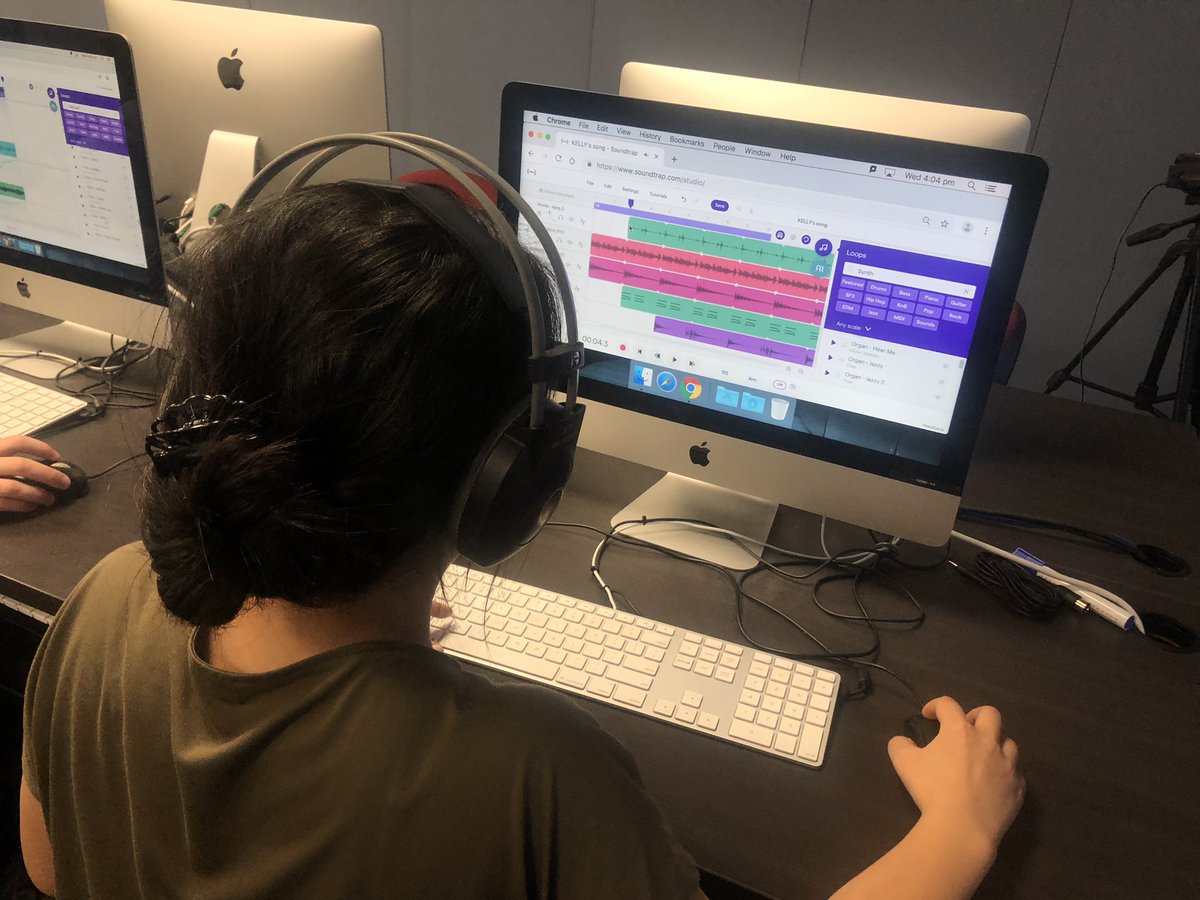 JamesHumbers's tweet photo. #SCMTME is up and running again @sydneycon for 2019! Week 1: sequencing, step sequencing, creating loops and templates for improvisation & comp. Which of these students will be chosen by @MusicEDnet to share their work at #daytime2020?! https://t.co/gngedEO8jk