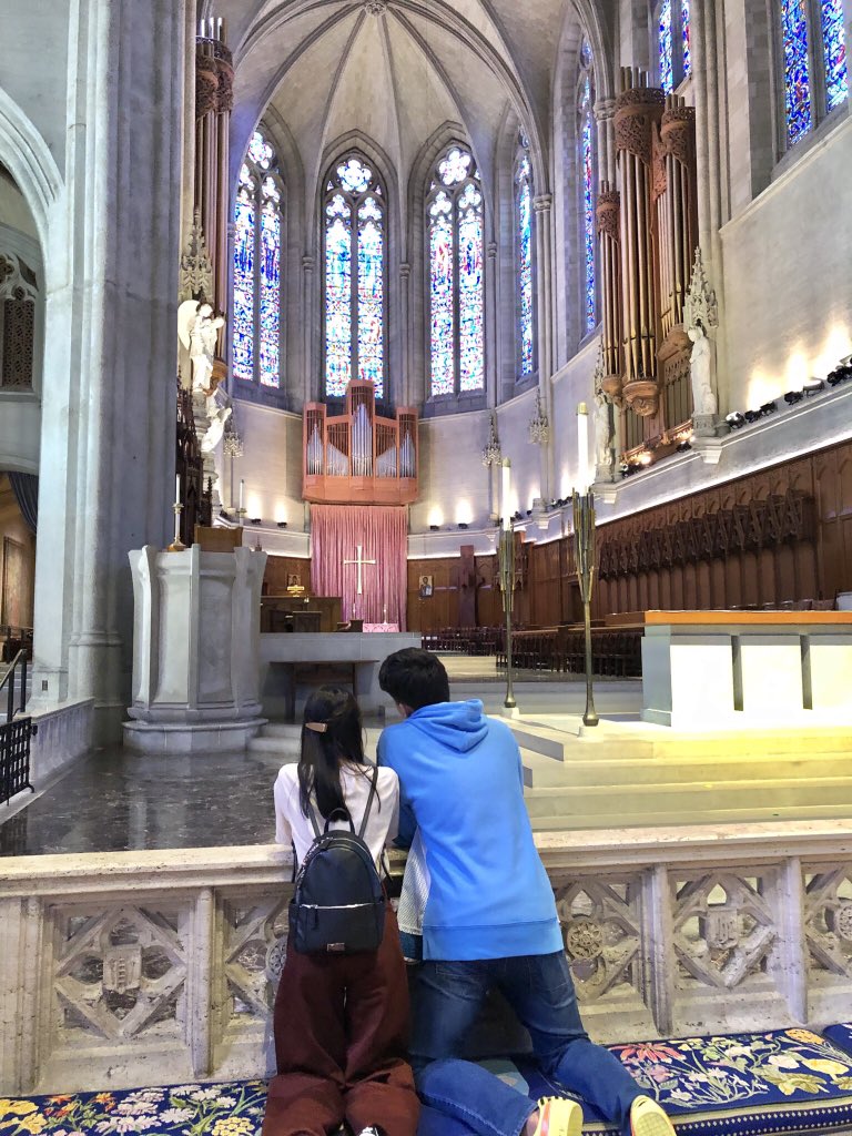 kyle_echarri's tweet photo. Saying a little prayer to thank God for all the blessing he bestowed upon us. 
Our friendship has God in the center. https://t.co/dt0vw9ou53
