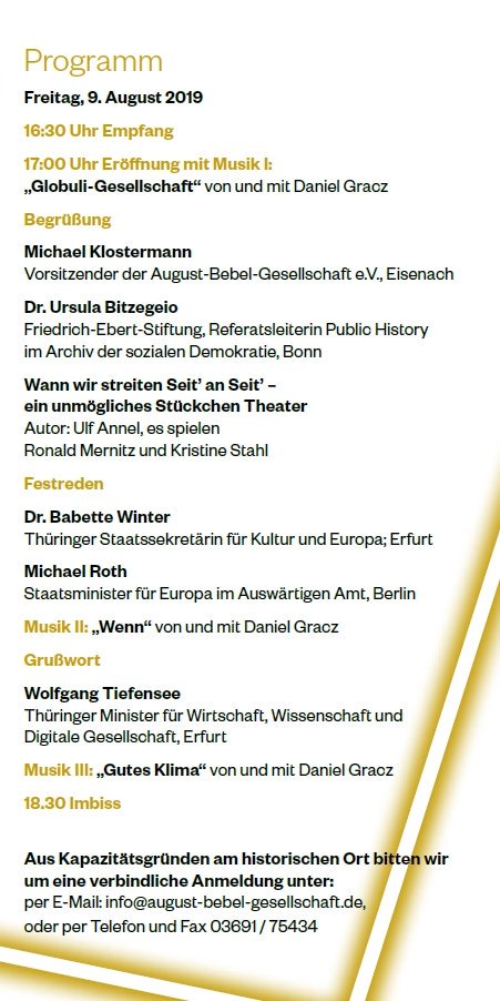 Fes History On Twitter Am 9 August 2019 Um 16 30 Uhr Beginnt In